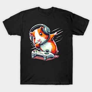 Cavy Guinea Pig Video dab T-Shirt